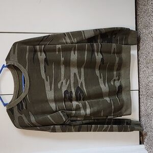 Zoe + Liv Camo Sweatshirt